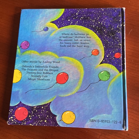 Hard cover childrens book Balloonia by Audrey Wood - Picture 3 of 3